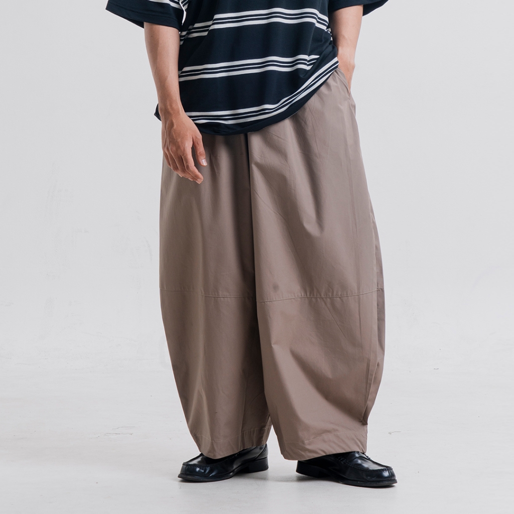 Balloon Pants Lite Brown - Arata - Celana Balon Coklat Muda Unisex