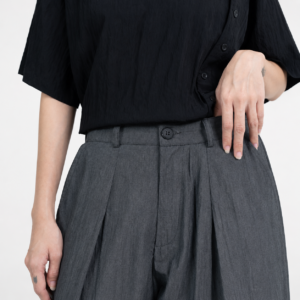 Alternative view of Barrel Pants Grey - Sommi - Celana Panjang Barrel Abu